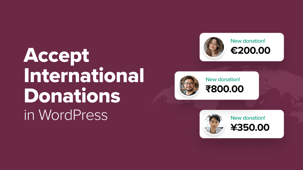 How to Accept International Donations in WordPress